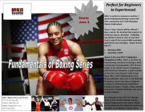 boxing classes in Seattle at MKG