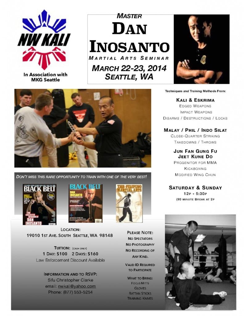 2014 Inosanto Seminar - MKG Seattle