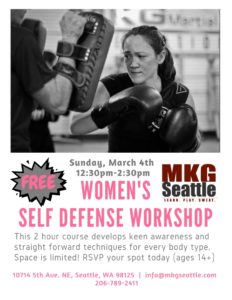 self defense workshop