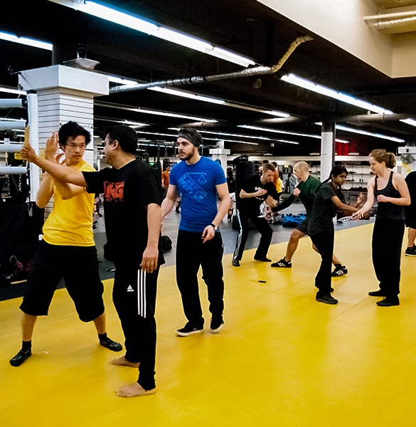 Phase_class_people_learning_mkg_seattle Filipino Boxing classes or Panantukan classes