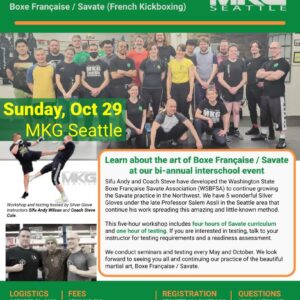 Savate Seattle MKG